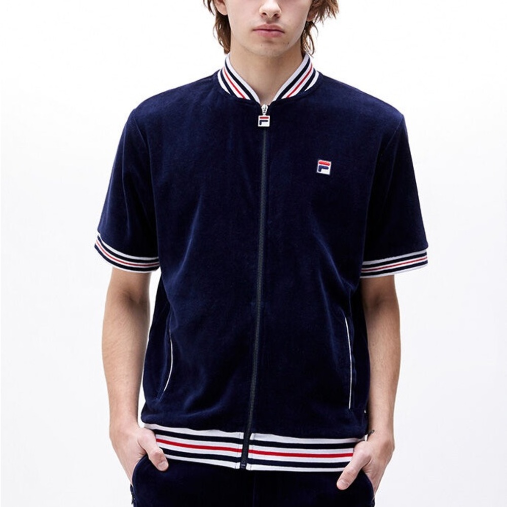 Estudio Velour Fila Jacket